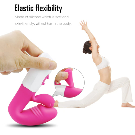 Vibrator rabbit Pretty Love Snappy, stimulare punct G si clitoris, 30 moduri vibratii, silicon ABS, 20 cm [3]