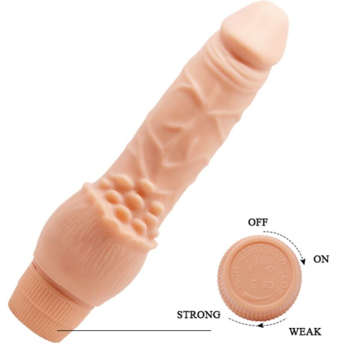 Vibrator realist Baile Barbara Flesh 19,5 cm [3]