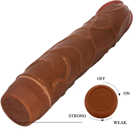 Vibrator realist Baile Bob 22,5 cm Mulatto [4]