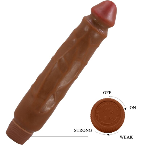 Vibrator realist Baile Jack 26 cm Mulatto [3]