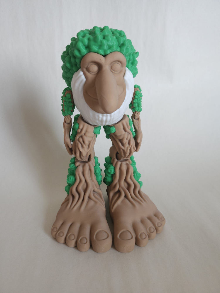 BRR BRR Patapim - Figurină articulata printată 3D, inspirată din meme italian, eco-friendly din PLA [5]