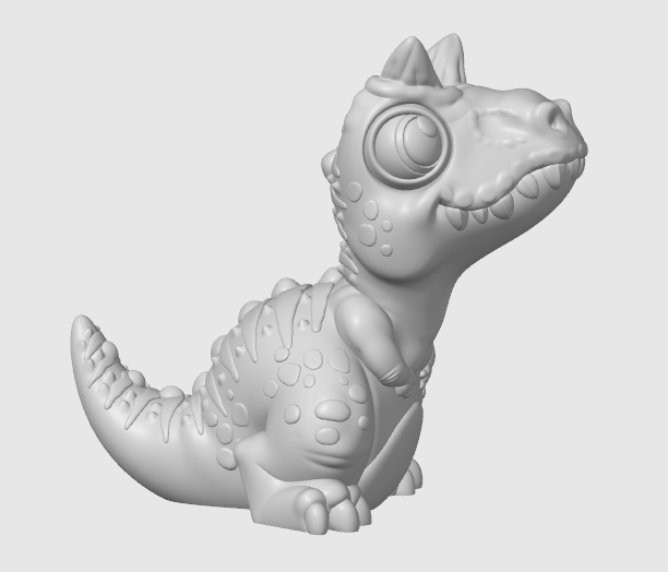 Carnotaurus – Dinozaur 3D de pictat, figurină printată eco-friendly din PLA [5]
