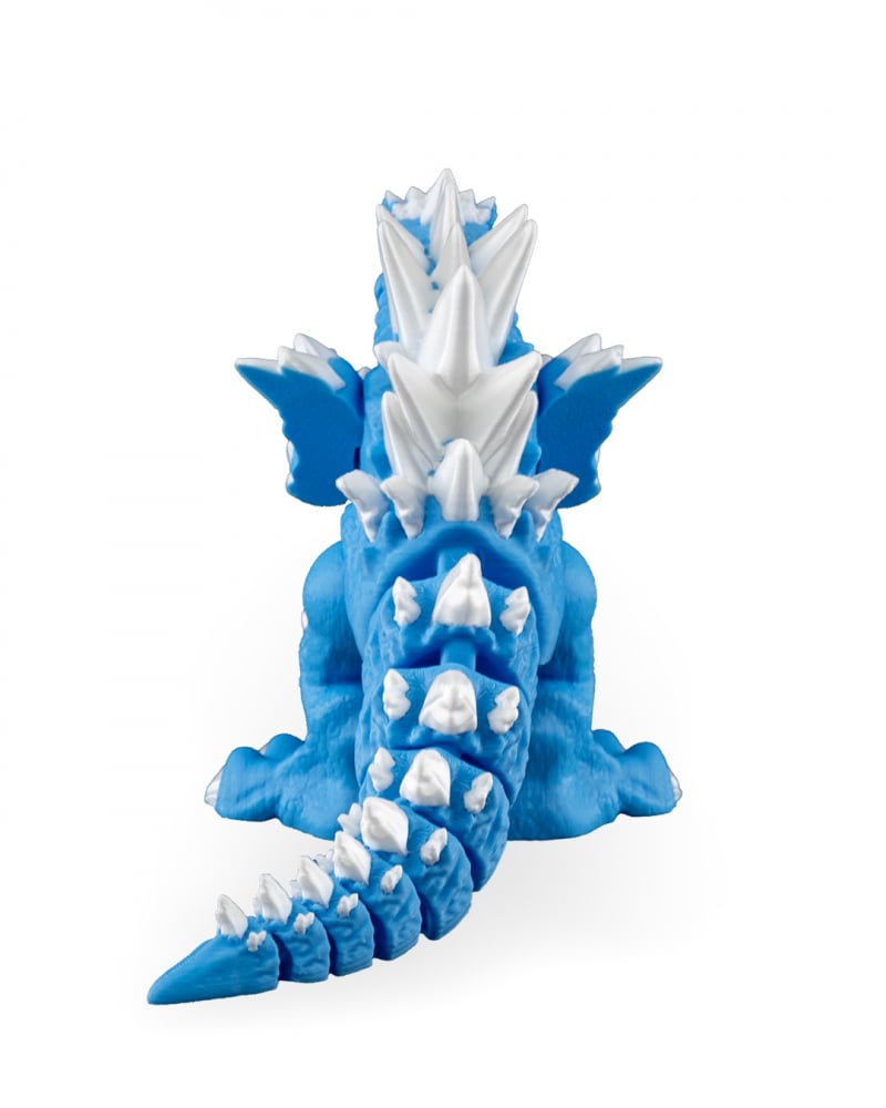 Frostzilla dragon 3D de pictat, figurină eco-friendly PLA pentru copii [6]