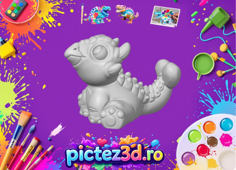 Produse - ankylosaurus-dinozaur-3d-pictat-eco-pla
