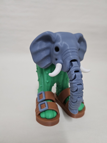 Lirili Larila - Figurină articulata printată 3D, inspirată din meme italian, eco-friendly din PLA [1]