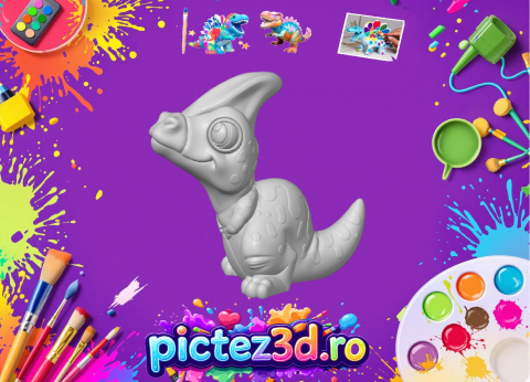 Produse - parasaurolophus-dinozaur-3d-pictat-eco-pla