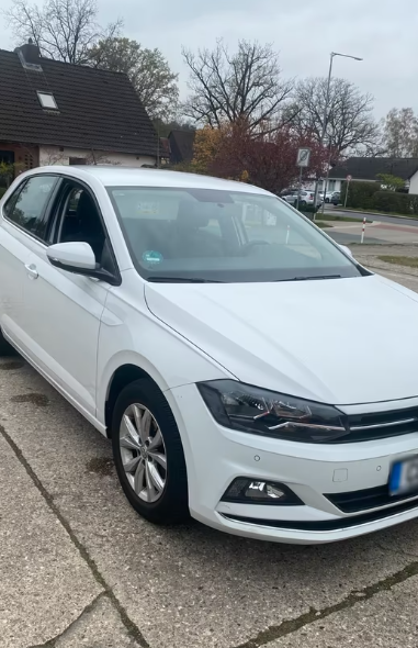 Aripa dreapta fata Alb Volkswagen Polo 6 VI 2017-2021 VOPSITA Tu alegi culoarea [2]