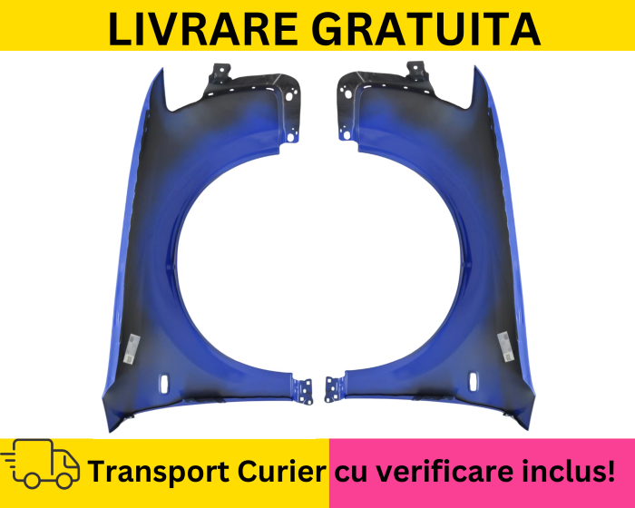 Aripa dreapta fata Audi A4 B6 2000-2004 GATA VOPSITA LZ5M ALBASTRU [2]