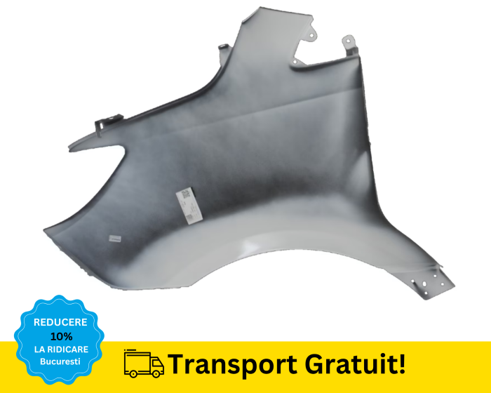 Aripa dreapta fata Mercedes Sprinter 907 910 2018-2024 Alba 147 VOPSITA [2]