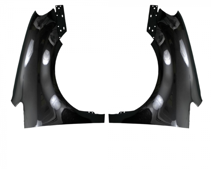 Aripi fata Volkswagen Touran 2003-2006 Negru LC9Z [1]