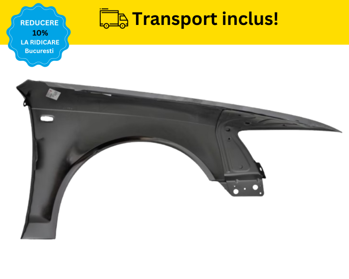 Aripa fata stanga Audi A6 C6 2003-2008 LZ5B ALBASTRU VOPSITA [2]