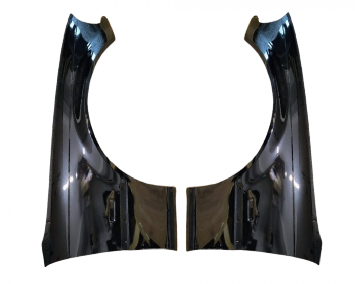 Aripi fata BMW E46 Coupe Cabrio 1998-2002 Negru 475 [1]