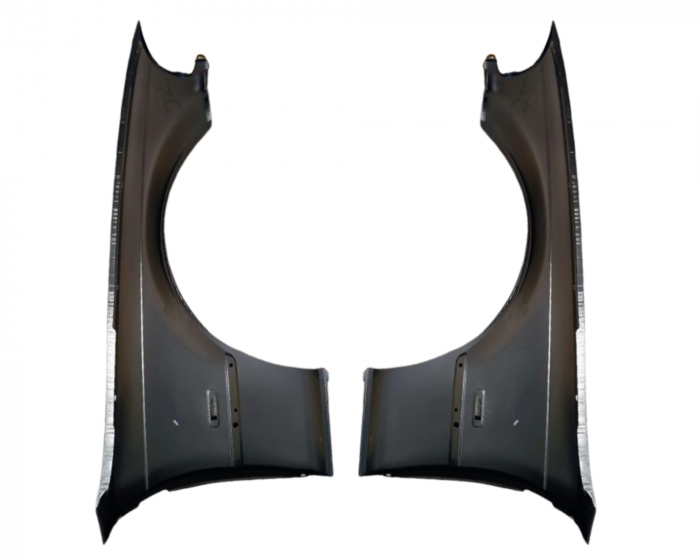 Aripi fata BMW E46 Coupe Cabrio 1998-2002 Negru 475 [2]