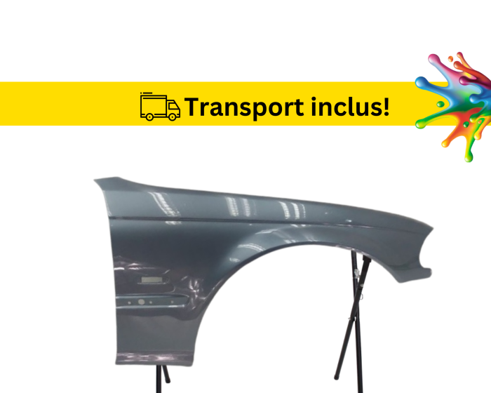 Aripa fata BMW Seria 3 E46 1998-2001 NFL SEDAN COMBI Negru Gri Albastru Alb Verde vopsita la culoarea masini [4]