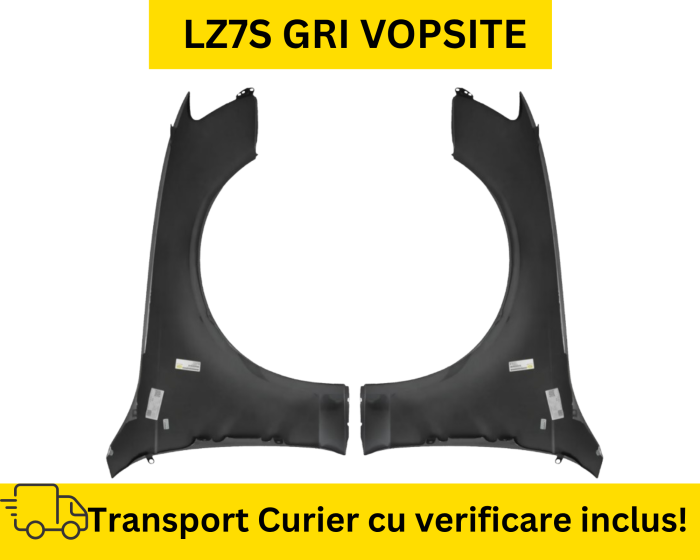 Aripi fata Audi A4 B8 2007-2011 LZ7S Gri la culoare VOPSITE [2]