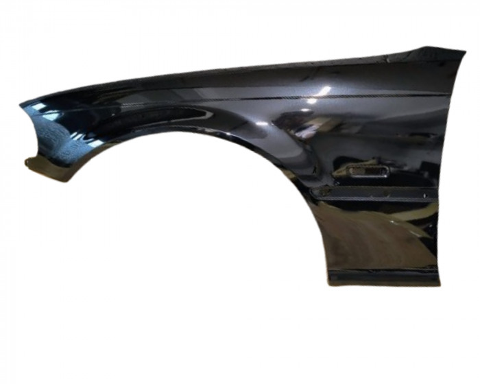 Aripa fata stanga BMW E46 1998-2001 Negru 668 [1]