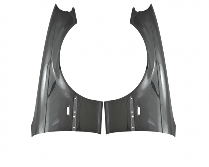 Aripi fata BMW E46 Coupe Cabrio 1998-2003 Negru 668 [1]