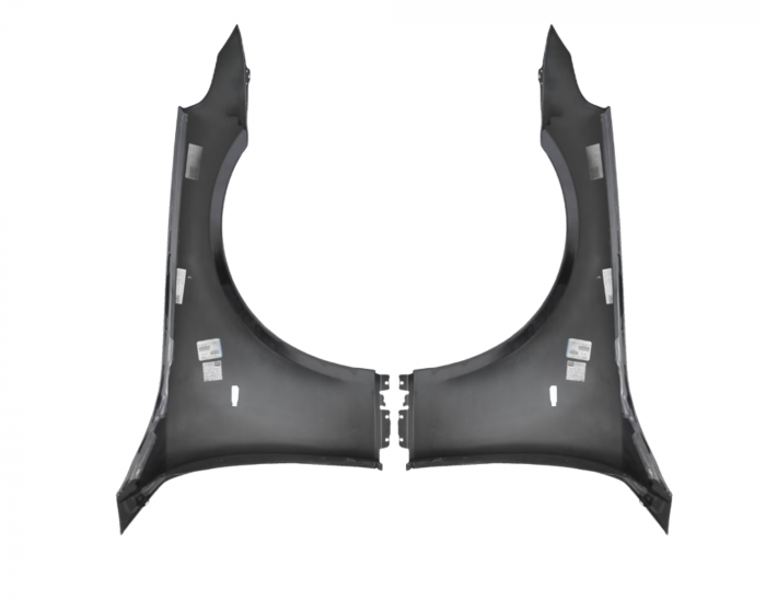 Aripi fata BMW E60/E61 2003-2010 Negru 475 [2]