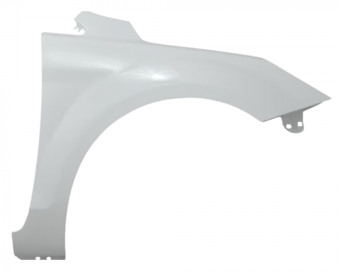 Aripa fata dreapta Ford Focus MK II 2008-2011 Alb Frozen white [1]