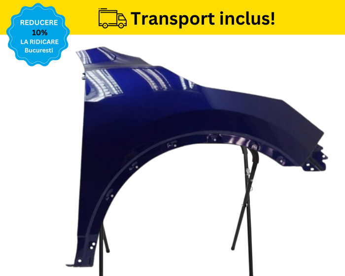 Aripa fata dreapta Nissan Qashqai 2 2013-2017 ALBASTRU VOPSITA [2]