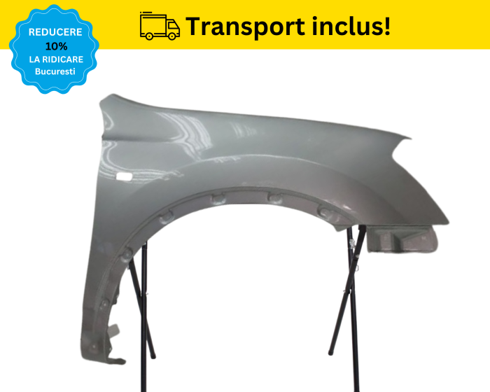 Aripa fata dreapta Nissan Qashqai 2007-2010 Gri inchis VOPSITA [2]