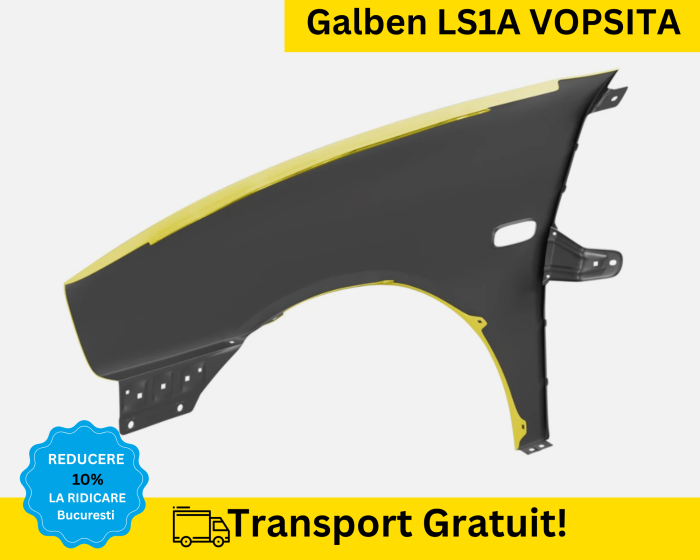 Aripa fata dreapta Seat Ibiza 6L 2002-2008 Galben LS1A VOPSITA [2]
