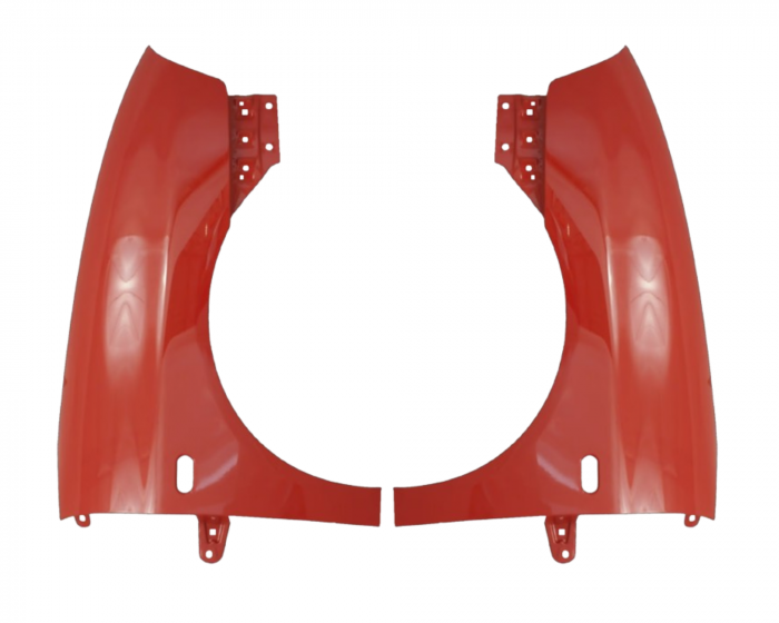 Aripi fata Seat Ibiza/Cordoba 6L 2002-2008 Rosu LS3H [1]