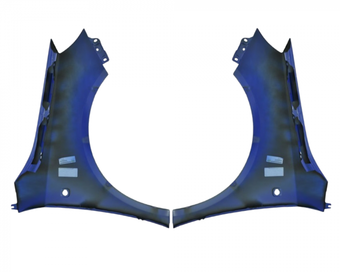 Aripi fata Skoda Fabia 5J 2007-2014 Albastru 4590 F5K [2]