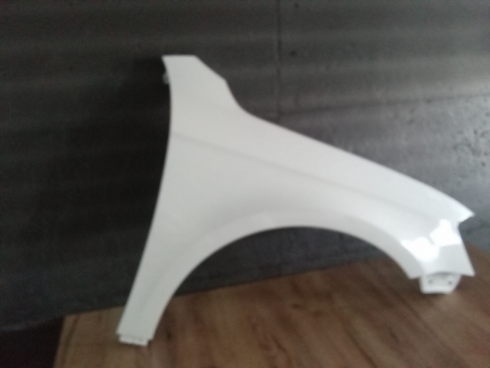 Aripa fata dreapta Volkswagen Passat B7 2010-2014 vopsita alb lb9a [3]