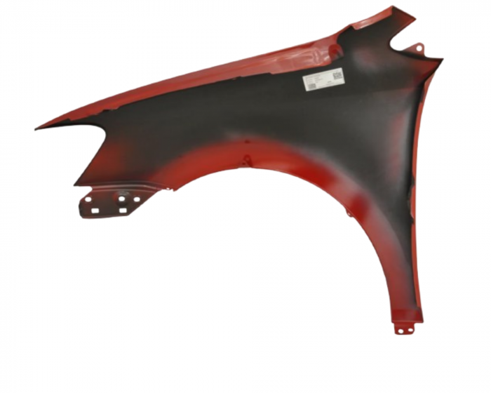Aripa fata dreapta Volkswagen Polo 6R 2009-2017 Rosu LP3G [2]
