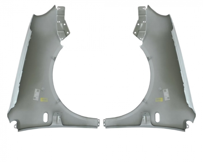 Aripi fata Volkswagen Polo 9N 2001-2005 Gri LA7W [2]