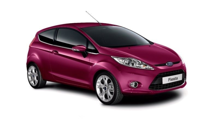 Aripa fata dreapta vopsita Mov Hot Magenta Ford Fiesta MK7 2008-2017 [4]