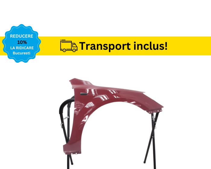 Aripa Fata KIA Ceed 2006-2012 Alb Negru Rosu Gri Verde Albastru Maro la culoarea masini vopsita [7]