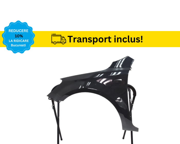 Aripa Fata KIA Ceed 2006-2012 Alb Negru Rosu Gri Verde Albastru Maro la culoarea masini vopsita [4]