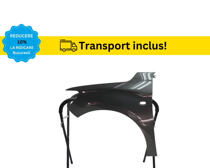 Aripa Fata Citroen C-ELYSEE 2012-2022 Alb Negru Rosu Gri Verde Albastru Maro la culoarea masini vopsita [4]