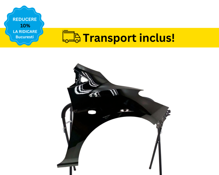 Aripa fata MAZDA 2 2007-2013 Alb Negru Rosu Albastru Gri Verde Galben Maro VOPSITA [13]