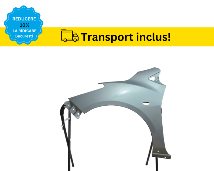 Aripa fata MAZDA 2 2007-2013 Alb Negru Rosu Albastru Gri Verde Galben Maro VOPSITA [6]