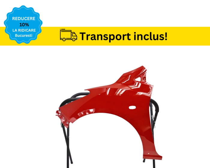 Aripa fata MAZDA 2 2007-2013 Alb Negru Rosu Albastru Gri Verde Galben Maro VOPSITA [14]