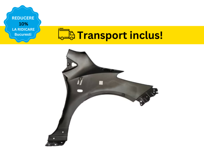 Aripa fata MAZDA 2 2007-2013 GRI Kronos 36C Stanga VOPSITA [2]