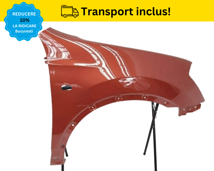 Aripa fata Nissan Qashqai 2007-2010 Negru Gri Albastru Alb Rosu Verde Maro Portocaliu VOPSITA [3]