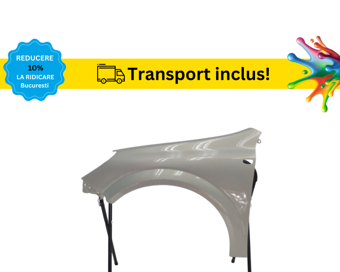 Aripa fata Opel Astra H 2004-2010 Negru Gri Albastru Alb Verde Auriu vopsita la culoarea masini  [2]