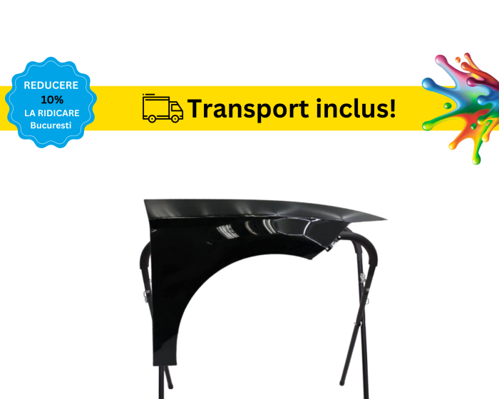 Aripa Fata Seat Leon 5F 2012-2020 Negru Gri Alb Albastru Verde Auriu Galben la culoarea masini vopsita [3]