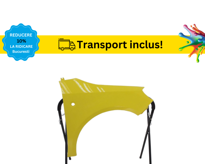 Aripa Fata Skoda Fabia 2007-2014 vopsita  [2]