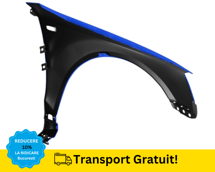 Aripa fata stanga Audi A3 8P 2003-2008 Albastru LZ5C VOPSITA [2]