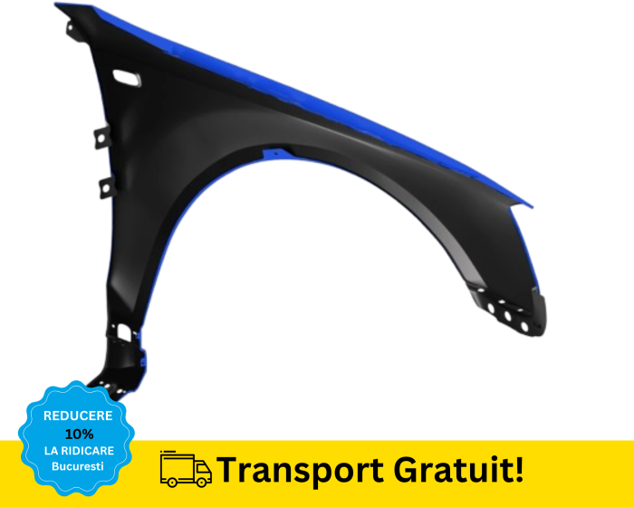Aripa fata stanga Audi A3 8P 2003-2008 ALBASTRU LZ5J VOPSITA [3]