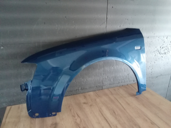 Aripa fata stanga Audi A4 B6 2000-2004 albastru LZ5C [2]