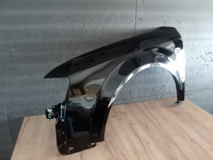 Aripa fata stanga Audi A4 B6 2000-2004 Negru LZ9W [2]