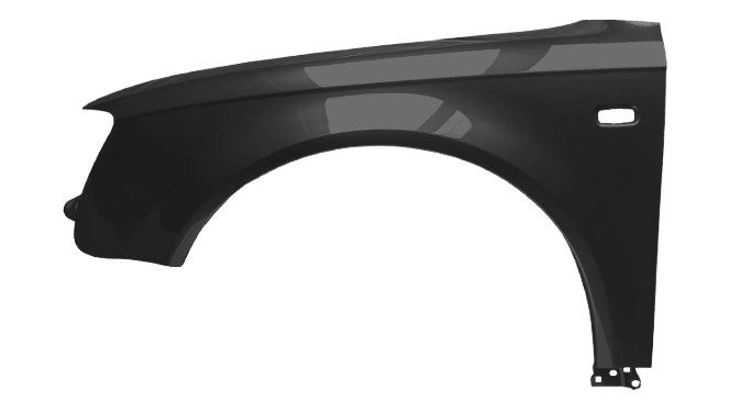 Aripa fata stanga Audi A4 B7 2004-2007 Gri LZ7L [1]