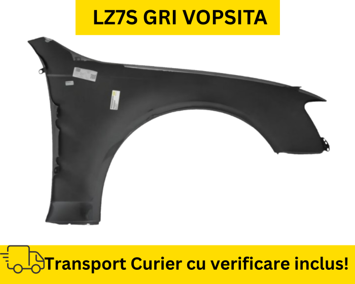 Aripa fata stanga Audi A4 B8 2007-2011 LZ7S Gri la culoare VOPSITA [2]