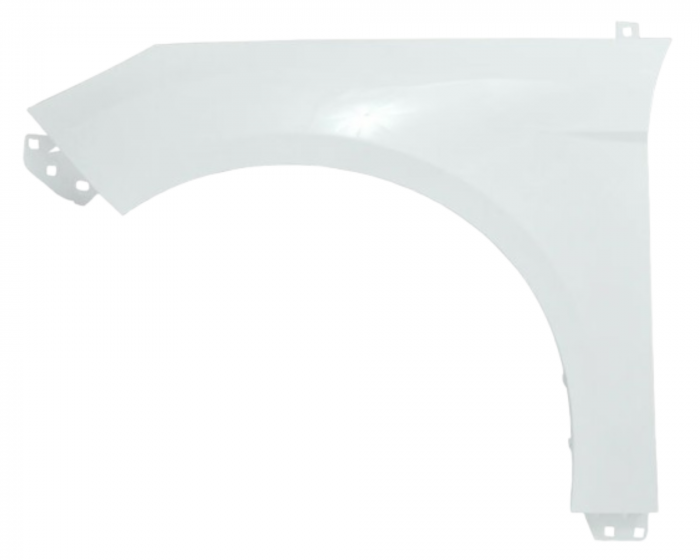 Aripa fata stanga Ford Focus MK3 III 2012-2017 Alb Frozen white [1]